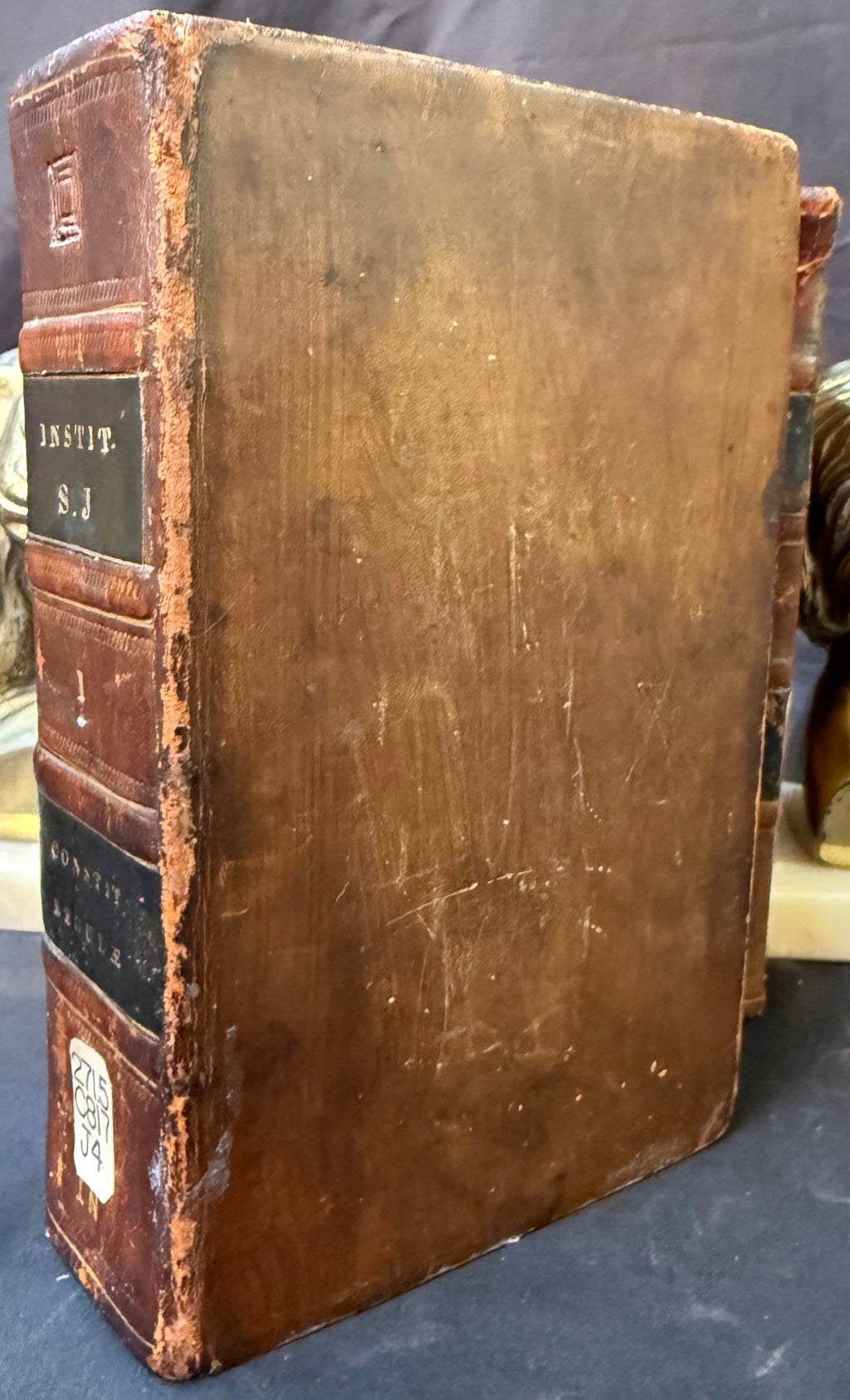 CONSTITUTIONES SOCEITATIS JESU, CUM EARUM DECLARATIONIBUS, 4 VOLUMES, 1827