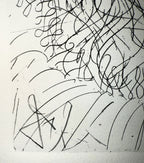 SALVADOR DALI (1904-1989) ORIGINAL ETCHING TITLED CERVANTES WITH COA, 14.75IN x 16.75IN (37.5cm x 42.5cm)