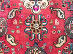 ANTIQUE PERSIAN HAMADAN HAND KNOTTED RUNNER, 3.5 x 12.0 (104cm x 366cm)