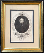 HENRY CLAY 19TH CENTURY AMERICAN PORTRAIT ENGRAVING THE GREAT COMPROMISER, 13IN x 16IN (33cm x 41cm)