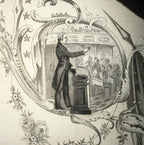 HENRY CLAY 19TH CENTURY AMERICAN PORTRAIT ENGRAVING THE GREAT COMPROMISER, 13IN x 16IN (33cm x 41cm)