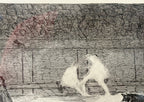 FRANCISCO JOSE DE GOYA Y LUCIENTES (1746-1828) ETCHING TITLED THE CELEBRATED PICADOR, 15IN x 19.25IN (38.1cm x 48.9cm)