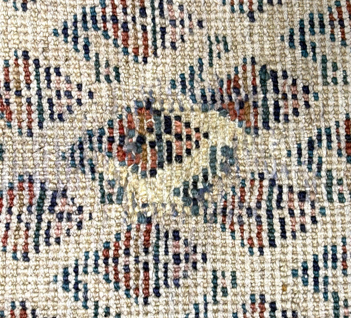 VINTAGE PERSIAN SARABAND MIR HAND KNOTTED RUNNER, 3.10 x 10.0 (117cm x 305cm)