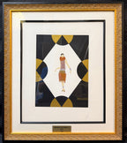 ERTE (1892-1990) HAND-SIGNED, LIMITED EDITION SERIGRAPH TITLED MANHATTAN MARY V, 25IN x 29.5IN (64cm x 75cm)