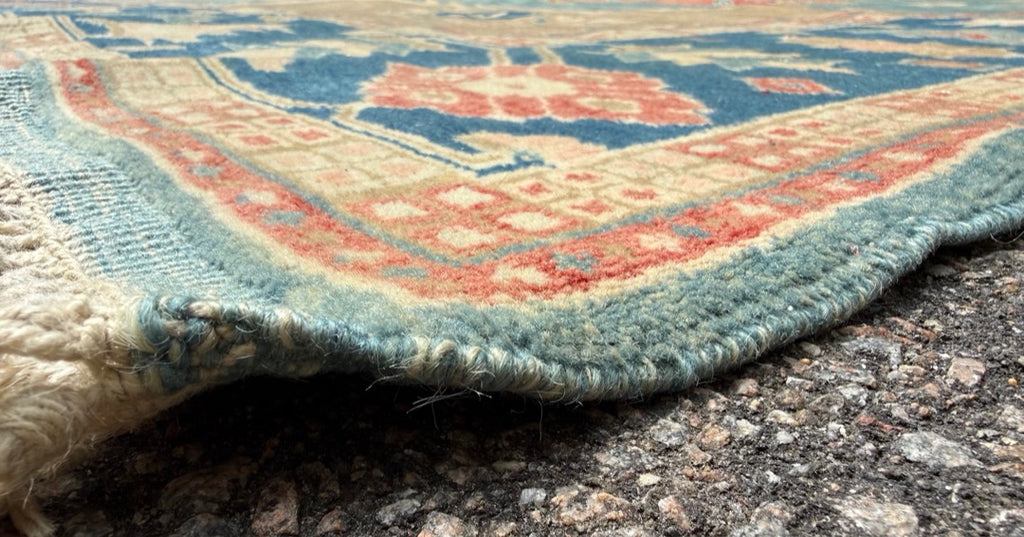 CAUCASIAN KAZAK HAND KNOTTED RUG, 8.5 x 9.9 (257cm x 297cm)