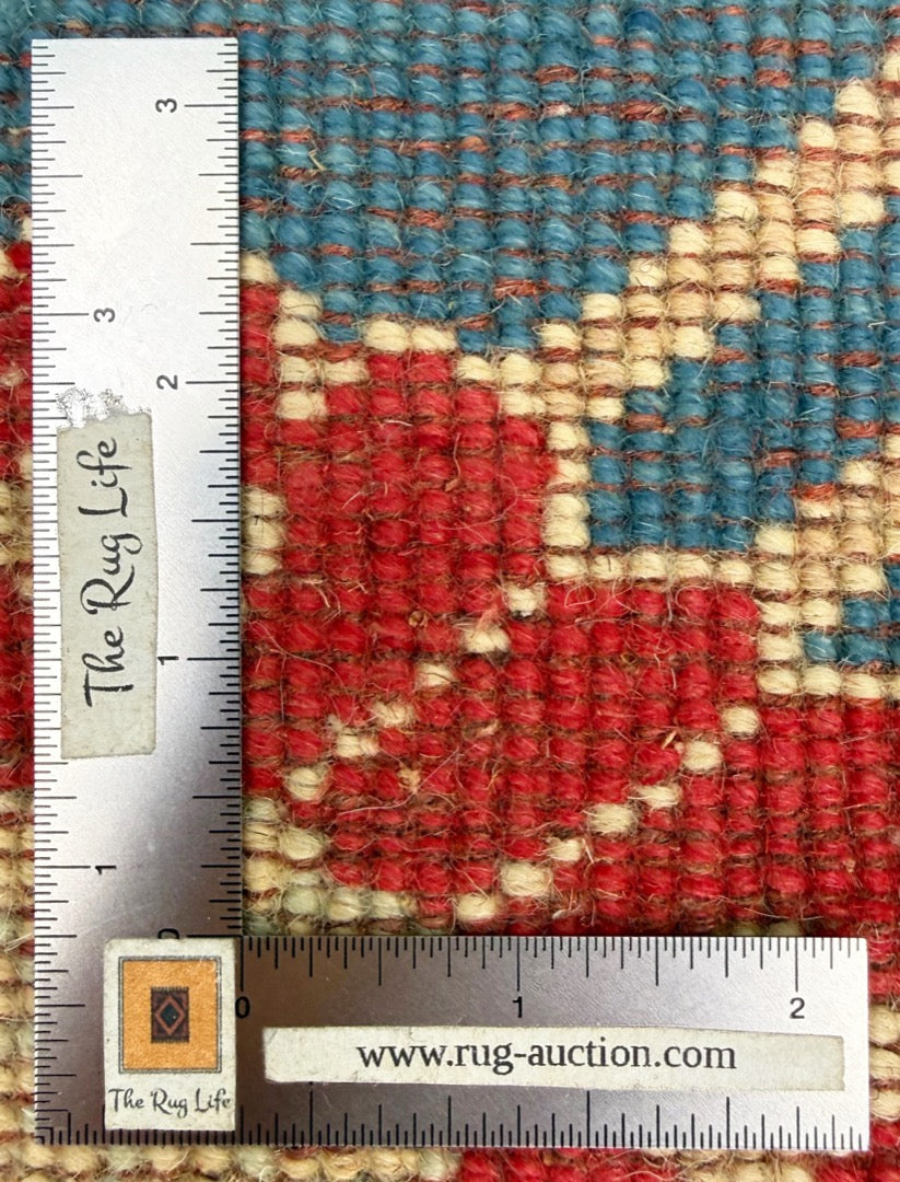 CAUCASIAN KAZAK HAND KNOTTED RUG, 8.5 x 9.9 (257cm x 297cm)