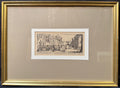 JACQUES CALLOT (1592-1635) ORIGINAL ETCHING TITLED L’HOPITAL, 13IN x 17.75IN (33cm x 45cm) WITH PROVENANCE