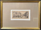 JACQUES CALLOT (1592-1635) ORIGINAL ETCHING TITLED L’HOPITAL, 13IN x 17.75IN (33cm x 45cm) WITH PROVENANCE