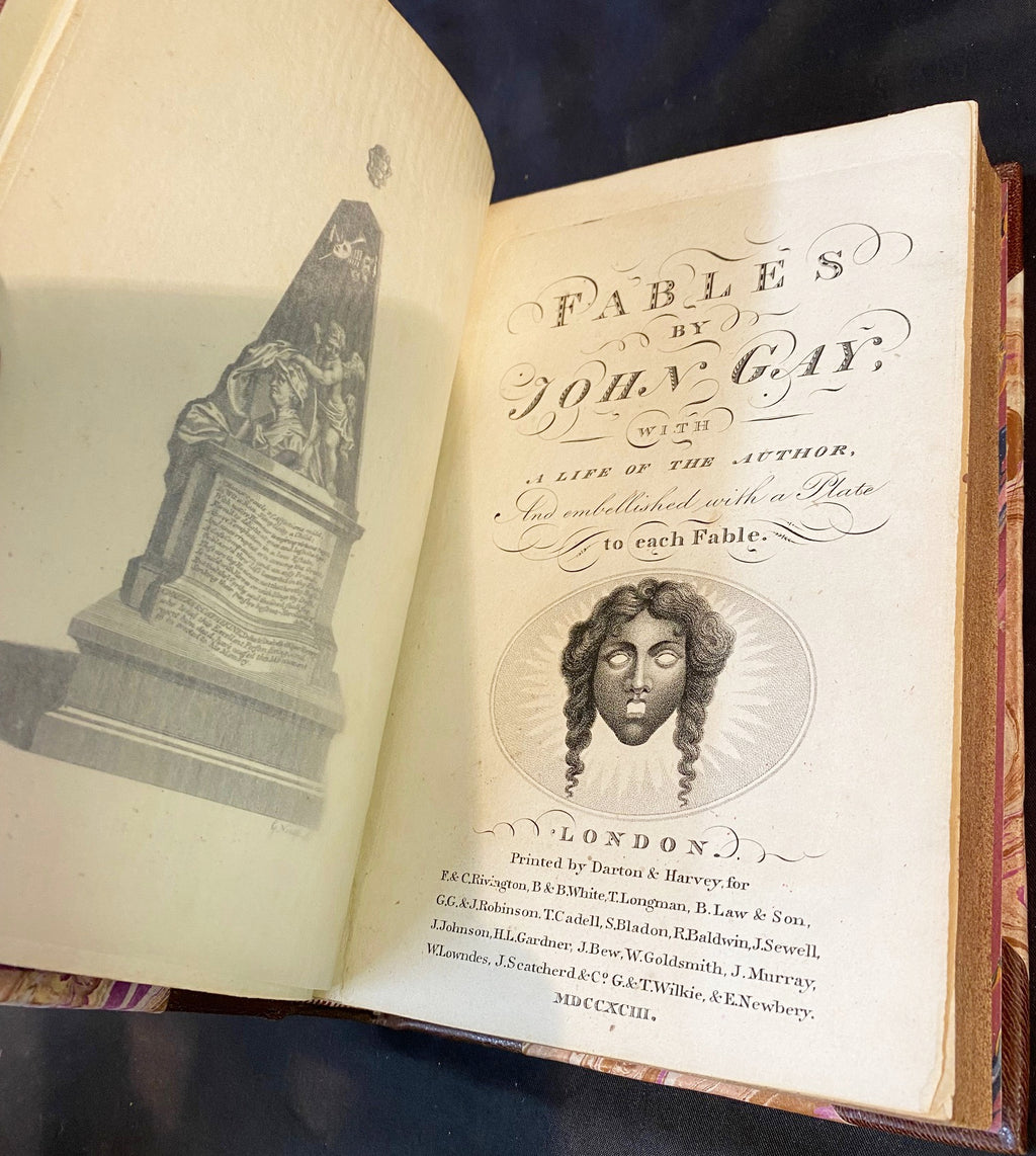 FABLES, WITH A LIFE OF THE AUTHOR BY JOHN GAY, 1793