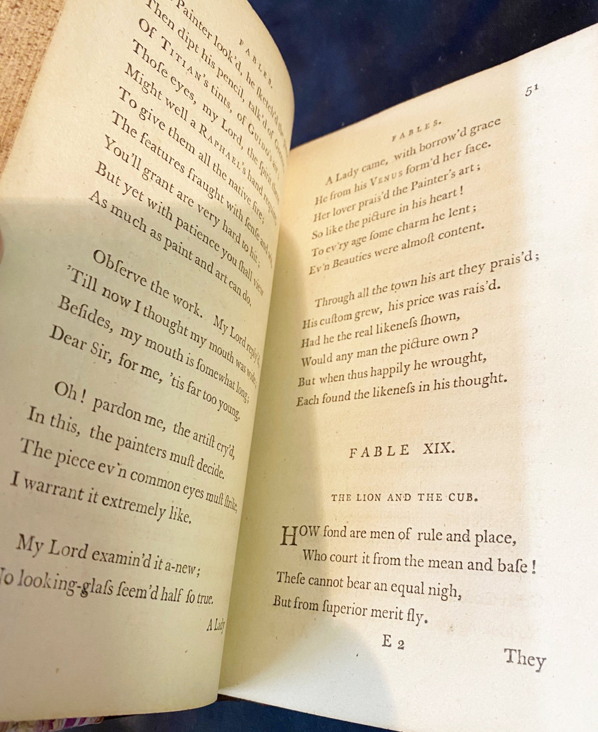 FABLES, WITH A LIFE OF THE AUTHOR BY JOHN GAY, 1793