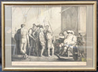 SHAKESPREARE HENRY IV, THOMAS RYDER (1746-1810) AFTER JOHN DOWNMAN (1750-1824) FROM BOYDELL SHAKESPEARE GALLERY ENGRAVING, 22IN x 29.5IN (56cm x 75cm)