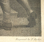 SHAKESPREARE HENRY IV, THOMAS RYDER (1746-1810) AFTER JOHN DOWNMAN (1750-1824) FROM BOYDELL SHAKESPEARE GALLERY ENGRAVING, 22IN x 29.5IN (56cm x 75cm)