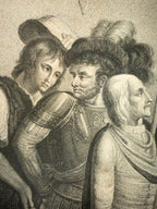 SHAKESPREARE HENRY IV, THOMAS RYDER (1746-1810) AFTER JOHN DOWNMAN (1750-1824) FROM BOYDELL SHAKESPEARE GALLERY ENGRAVING, 22IN x 29.5IN (56cm x 75cm)