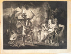 SHAKESPREARE MACBETH, ROBERT THEW (1758-1802) AFTER SIR JOSHUA REYNOLDS (1723-1792) FROM BOYDELL SHAKESPEARE GALLERY ENGRAVING, 1802, 25IN x 30.5IN (64cm x 77cm)