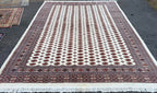BUKHARA HAND KNOTTED RUG, 10.5 x 13.3 (318cm x 404cm)