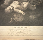 SHAKESPREARE HENRY VI, GEORGE C. PLAYTER (LATE 18TH CENTURY) AFTER JOHN OPIE (1761-1807) FROM BOYDELL SHAKESPEARE GALLERY ENGRAVING, 1796, 26IN x 29IN (66cm x 74cm)