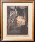 SHAKESPREARE HENRY VI, CAROLINE WATSON (1760-1814) AFTER SIR JOSHUA REYNOLDS (1723-1792) FROM BOYDELL SHAKESPEARE GALLERY ENGRAVING, 1792, 24IN x 28.5IN (61cm x 72cm)