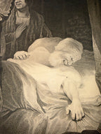 SHAKESPREARE HENRY VI, CAROLINE WATSON (1760-1814) AFTER SIR JOSHUA REYNOLDS (1723-1792) FROM BOYDELL SHAKESPEARE GALLERY ENGRAVING, 1792, 24IN x 28.5IN (61cm x 72cm)