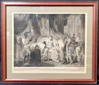 SHAKESPREARE TAMING OF THE SHREW, ROBERT THEW (1758-1802) AFTER ROBERT SMIRKE (1752-1845), FROM BOYDELL SHAKESPEARE GALLERY ENGRAVING, 1794, 26IN x 31.5IN (66cm x 80cm)