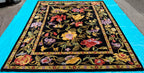 SAVONNERIE STYLE HAND KNOTTED RUG, 8.9 x 10.10 (267cm x 330cm)