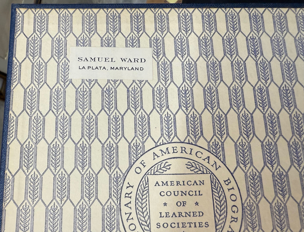 DICTIONARY OF AMERICAN BIOGRAPHY, 22 VOLUMES, 1928
