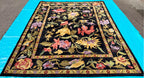 SAVONNERIE STYLE HAND KNOTTED RUG, 8.9 x 10.10 (267cm x 330cm)
