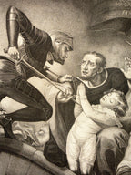 SHAKESPREARE HENRY VI, ENGRAVED BY GEORGE C. PLAYTER (LATE 18th CENTURY) AFTER JAMES NORTHCOTE (1746-1831) FROM BOYDELL SHAKESPEARE GALLERY ENGRAVING, 1796, 24IN x 28.5IN (61cm x 72cm)