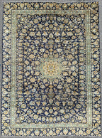 ANTIQUE PERSIAN KASHAN HAND KNOTTED RUG, 9.0 x 12.2 (274cm x 371cm)