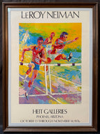 ORIGINAL LEROY NEIMAN (1921-2012) HEIT GALLERIES ART EXHIBITION POSTER, 26IN x 35IN (66cm x 89cm)