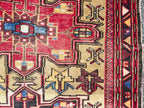 ANTIQUE PERSIAN KARABAGH HAND KNOTTED RUNNER, 3.5 x 10.6 (104cm x 320cm)