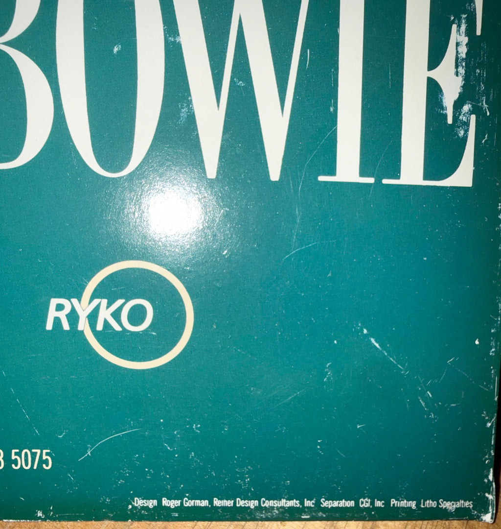 DAVID BOWIE 1988 SAVE THE CHILDREN VINTAGE CHARITY POSTER, BOWIE SELF-PORTRAIT, 34.5IN x 40.5 IN (88cm x 103cm)