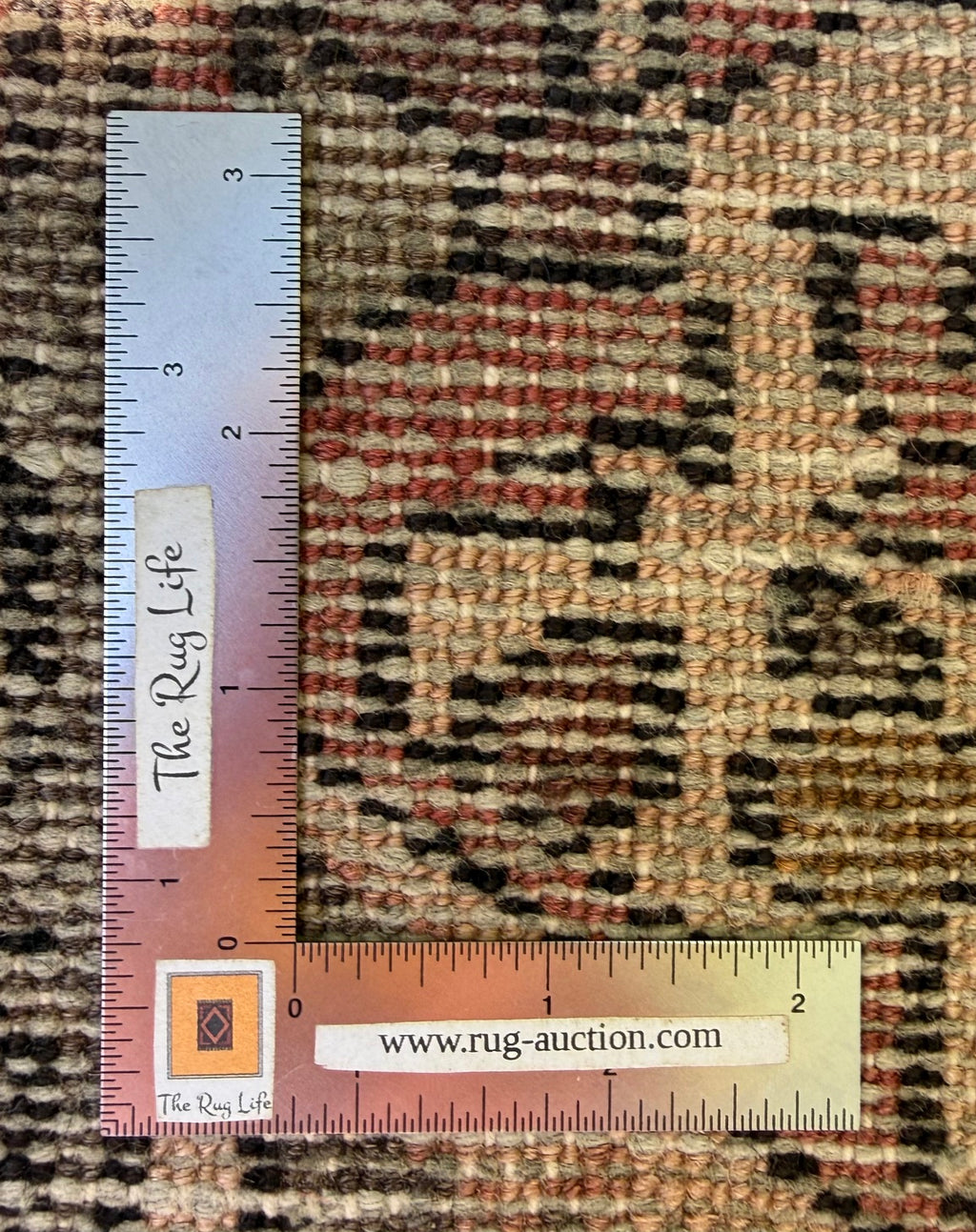 ANTIQUE PERSIAN HAMADAN HAND KNOTTED RUNNER, 4.4 x 9.6 (132cm x 290cm)