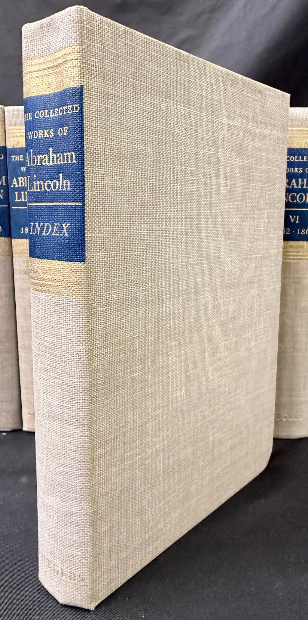 THE COLLECTED WORKS OF ABRAHAM LINCOLN BY ROY P. BASLER, 9 VOLUMES, 1953–1955