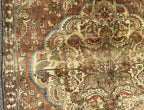 ANTIQUE PERSIAN BAKHTIARI HAND KNOTTED RUG, 6.7 x 9.7 (201cm x 292cm)