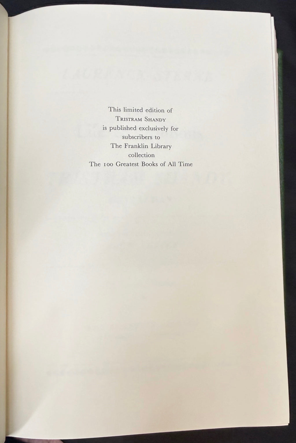 FRANKLIN LIBRARY 100 GREATEST BOOKS OF ALL TIME, EUROPEAN AUTHORS, 10 VOLUMES