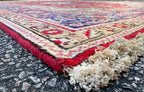 VINTAGE PERSIAN HERIZ HAND KNOTTED RUG, 8.4 x 11.3 (254cm x 343cm)