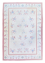 MANSION SIZED KILIM HAND KNOTTED RUG, 12.3 x 18.2 (373cm x 554cm)