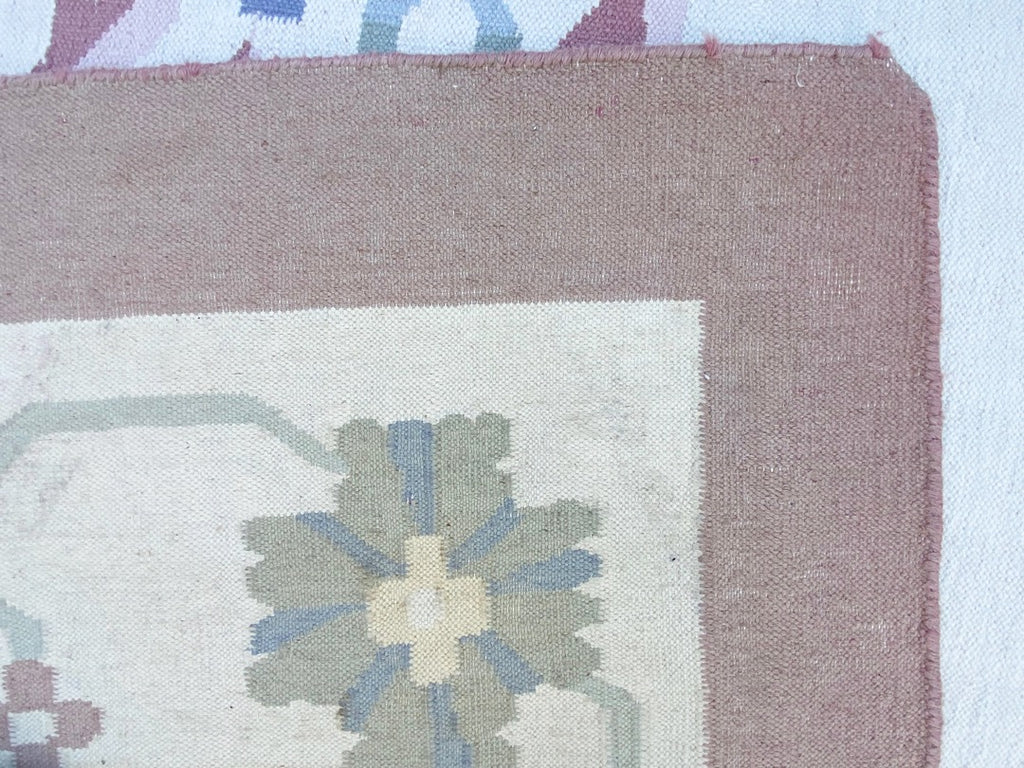 MANSION SIZED KILIM HAND KNOTTED RUG, 12.3 x 18.2 (373cm x 554cm)