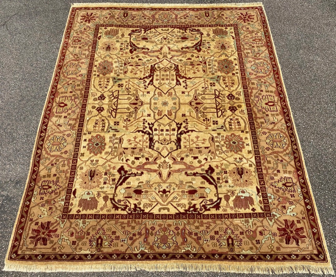 PESHAWAR HAND KNOTTED RUG, 8.0 x 10.3 (244cm x 312cm)