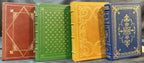 FRANKLIN LIBRARY 100 GREATEST BOOKS OF ALL TIME, ENGLISH AUTHORS, 11 VOLUMES
