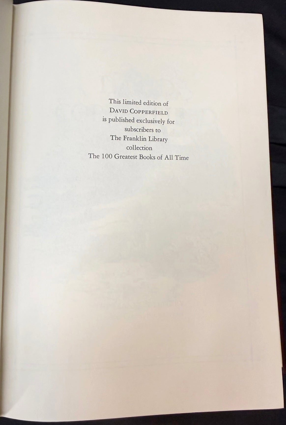 FRANKLIN LIBRARY 100 GREATEST BOOKS OF ALL TIME, ENGLISH AUTHORS, 11 VOLUMES