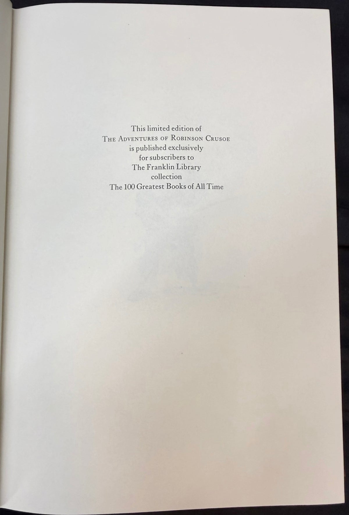 FRANKLIN LIBRARY 100 GREATEST BOOKS OF ALL TIME, ENGLISH AUTHORS, 11 VOLUMES