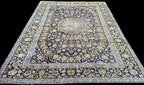 ANTIQUE PERSIAN NAIN HAND KNOTTED RUG, 9.8 x 13.0 (295cm x 396cm)