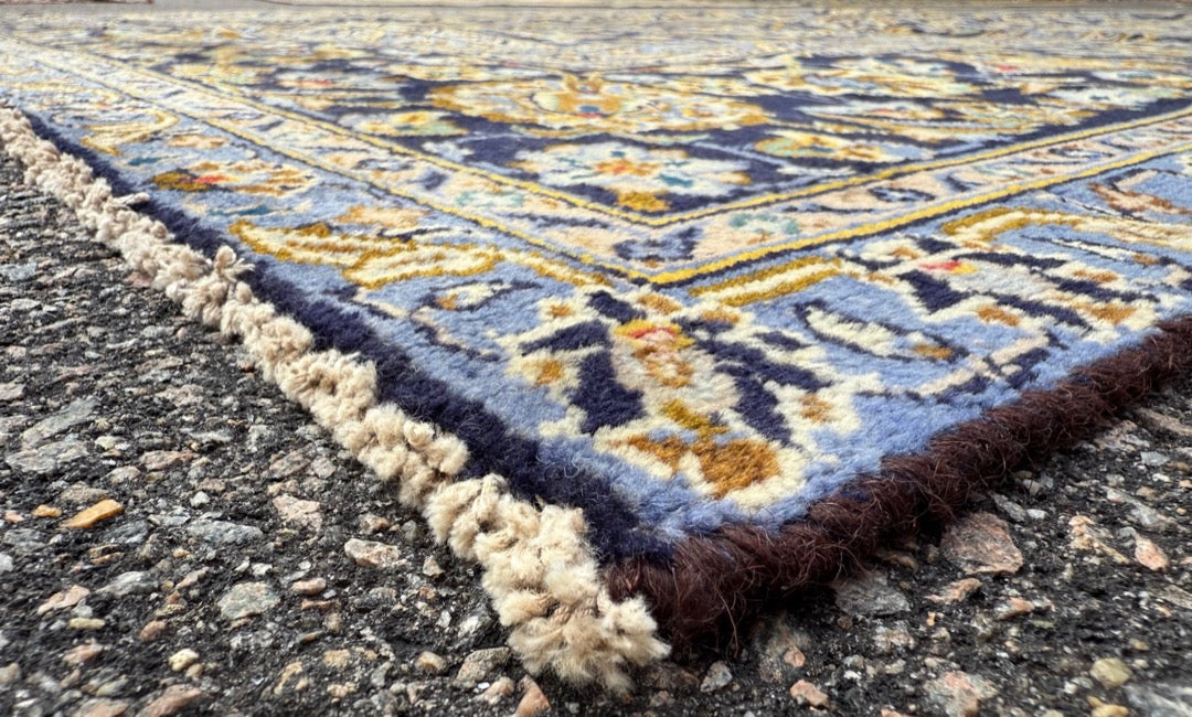 ANTIQUE PERSIAN NAIN HAND KNOTTED RUG, 9.8 x 13.0 (295cm x 396cm)