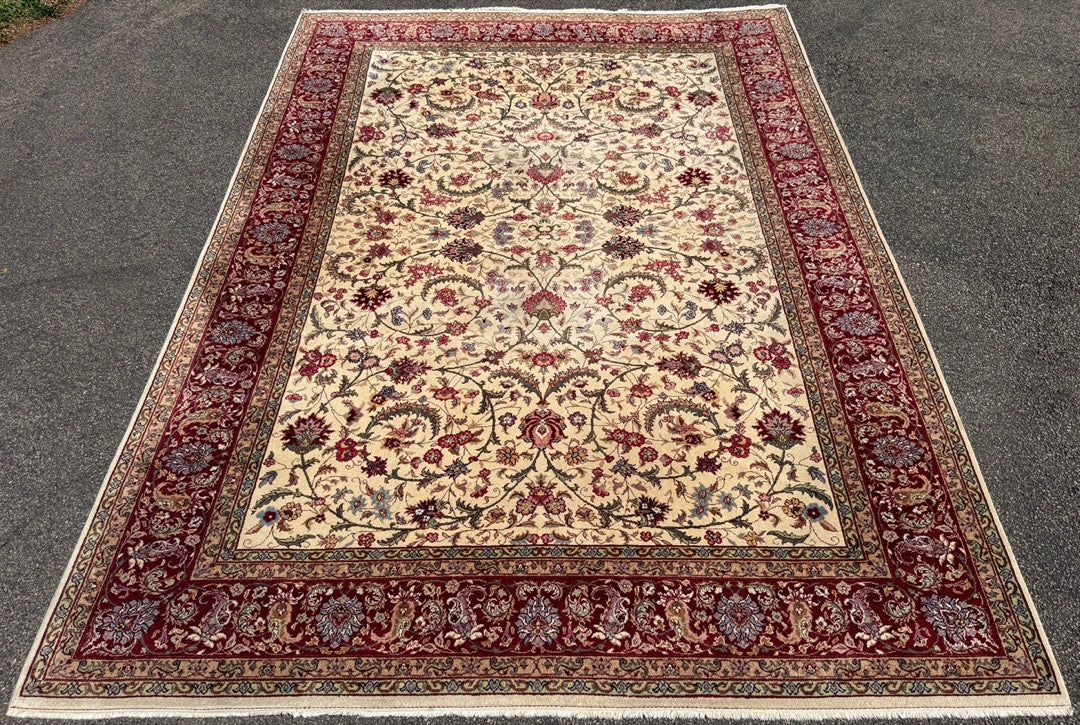 SAROUK HAND KNOTTED RUG, 10.0 x 14.0 (305cm x 427cm)
