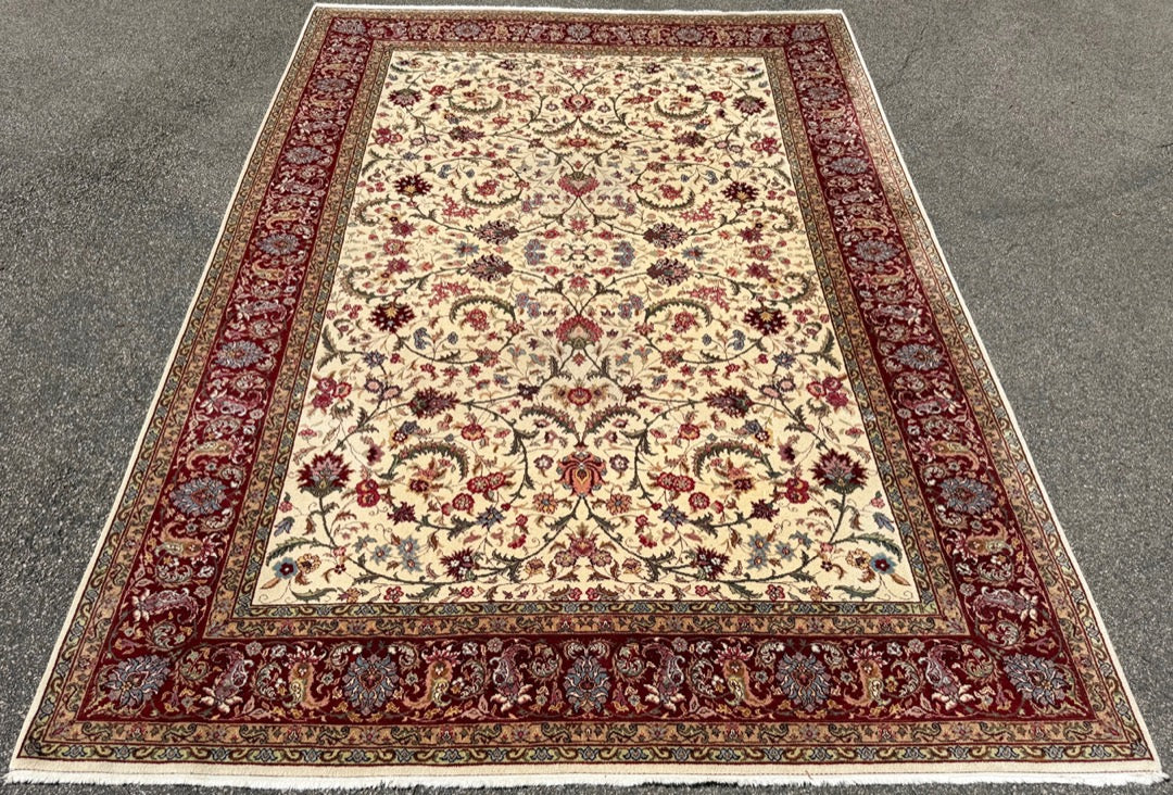 SAROUK HAND KNOTTED RUG, 10.0 x 14.0 (305cm x 427cm)
