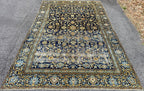 ANTIQUE PERSIAN KASHAN HAND KNOTTED RUG, 7.11 x 12.0 (241cm x 366cm)