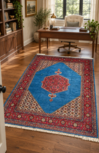 VINTAGE PERSIAN, SIGNED KOLIAI HAND KNOTTED RUG WITH 200+ KPSI, 6.6 x 10.0 (198cm x 305cm)