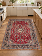 VINTAGE PERSIAN MASHAD HAND KNOTTED RUG, 9.7 x 13.0 (292cm x 396cm)
