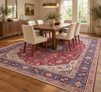 VINTAGE PERSIAN HERIZ HAND KNOTTED RUG, 8.4 x 11.3 (254cm x 343cm)